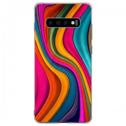 Coque Samsung S10 Plus Love Color Vagues - Danny Ivan