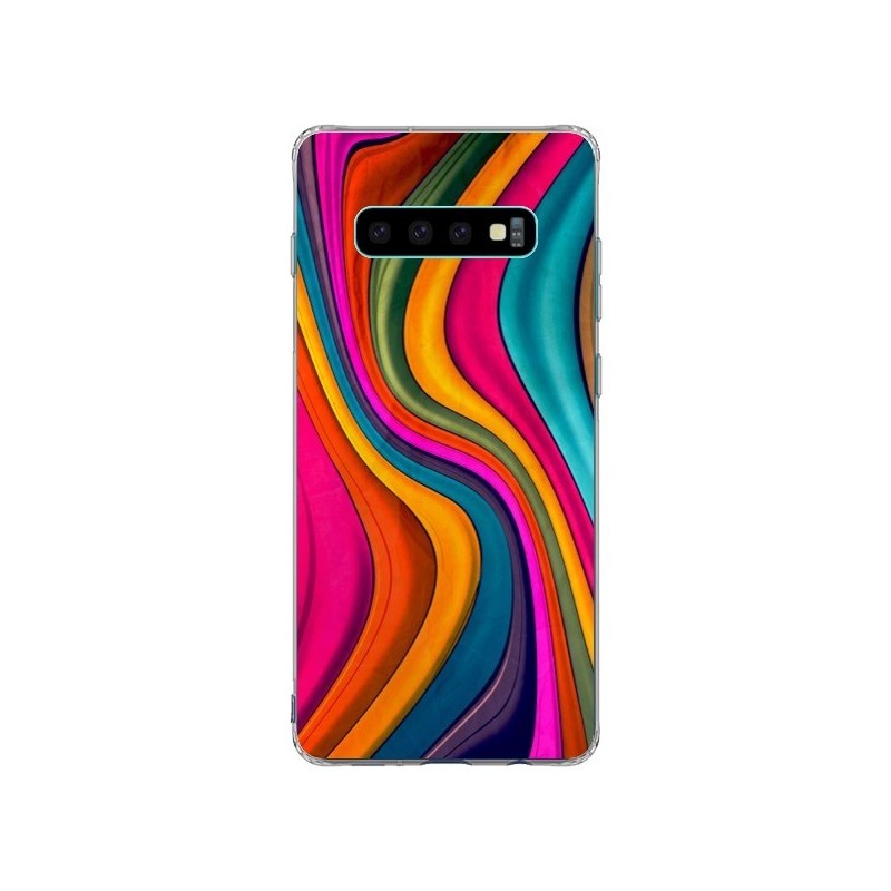 Coque Samsung S10 Plus Love Color Vagues - Danny Ivan