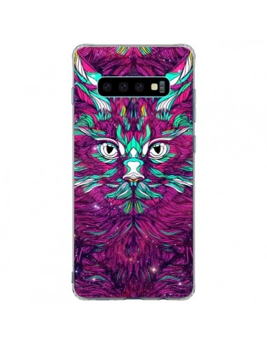 Coque Samsung S10 Plus Space Cat Chat espace - Danny Ivan