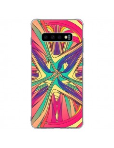 Coque Samsung S10 Plus Veins Veines Azteque Vagues -...