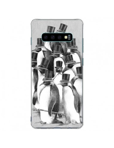 Coque Samsung S10 Plus Pingouins Gentlemen - Eric Fan