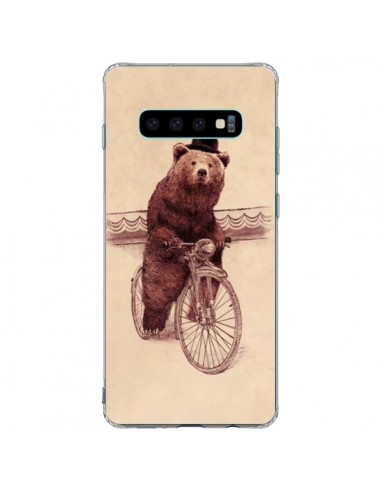 Coque Samsung S10 Plus Ours Velo Barnabus Bear - Eric Fan