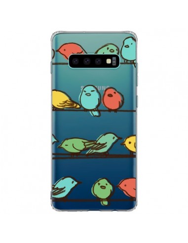 Coque Samsung S10 Plus Oiseaux Birds Transparente - Eric Fan