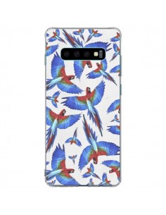Coque Samsung S10 Plus Perroquets Parrot - Eleaxart