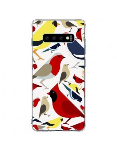 Coque Samsung S10 Plus Oiseaux Birds - Eleaxart