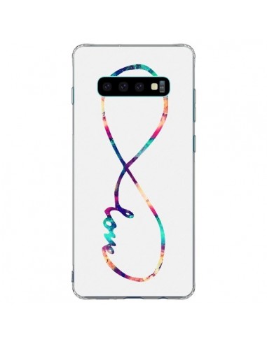 Coque Samsung S10 Plus Love Forever Infini Couleur - Eleaxart