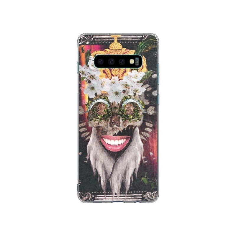 Coque Samsung S10 Plus My Best Costume Roi King Monkey Singe Couronne - Eleaxart