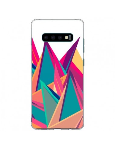 Coque Samsung S10 Plus Triangles Intensive Pic Azteque - Eleaxart