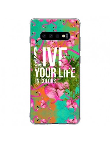 Coque Samsung S10 Plus Live your Life - Eleaxart