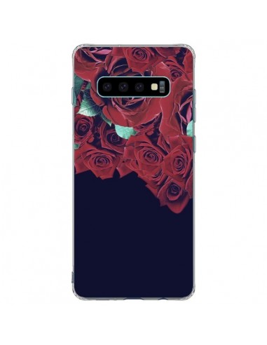 Coque Samsung S10 Plus Roses - Eleaxart