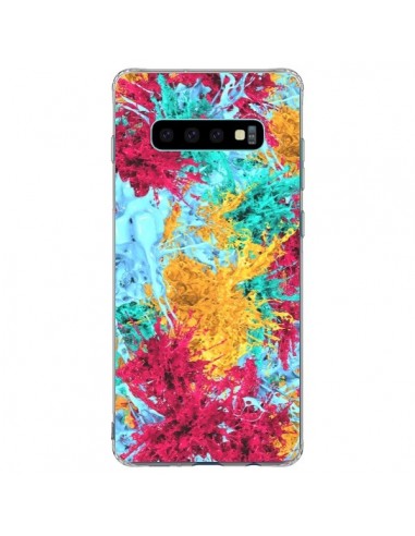 Coque Samsung S10 Plus Splashes Peintures - Eleaxart