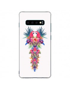 Coque Samsung S10 Plus Parrot Kingdom Royaume Perroquet -...