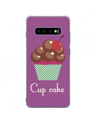 Coque Samsung S10 Plus Cupcake Cerise Chocolat -  Léa Clément