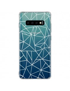 Coque Samsung S10 Plus Lignes Triangles Grid Abstract...
