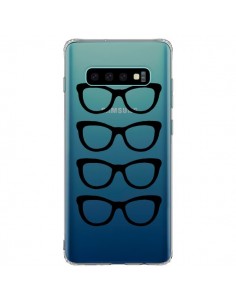 Coque Samsung S10 Plus Sunglasses Lunettes Soleil Noir...