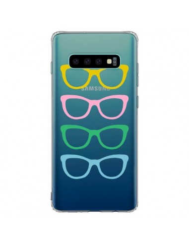 Coque Samsung S10 Plus Sunglasses Lunettes Soleil Couleur Transparente - Project M