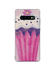 Coque Samsung S10 Plus Cupcake Rose - Irene Sneddon
