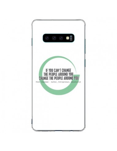 Coque Samsung S10 Plus Peter Shankman, Changing People - Shop Gasoline