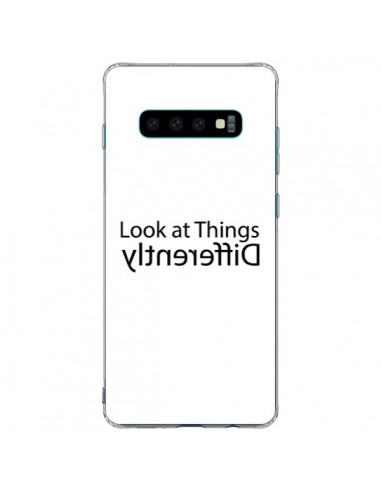 Coque Samsung S10 Plus Look at Different Things Black - Shop Gasoline