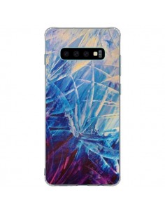 Coque Samsung S10 Plus Fleurs Violettes françaises - Ebi...