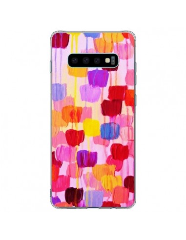 Coque Samsung S10 Plus Pois Roses Dottie - Ebi Emporium