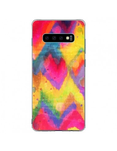 Coque Samsung S10 Plus Coeur Tribal - Ebi Emporium