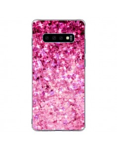 Coque Samsung S10 Plus Romance Me Paillettes Roses - Ebi...