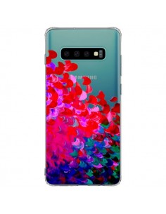 Coque Samsung S10 Plus Creation in Color Pink Rose...