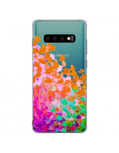 Coque Samsung S10 Plus Creation in Color Orange Transparente - Ebi Emporium