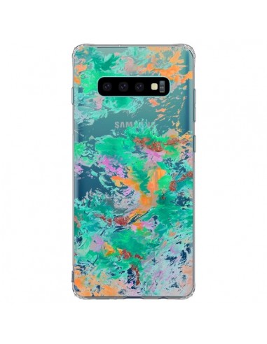 Coque Samsung S10 Plus Mermaid Sirene Fleur Flower Transparente - Ebi Emporium