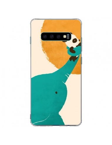 Coque Samsung S10 Plus Elephant Help Panda - Jay Fleck