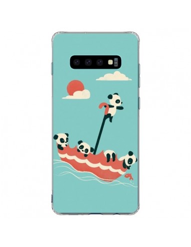 Coque Samsung S10 Plus Parapluie Flottant Panda - Jay Fleck