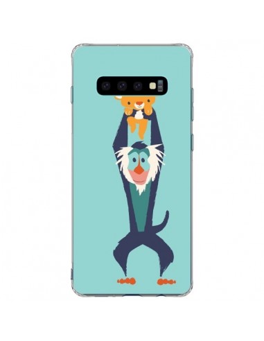 Coque Samsung S10 Plus Futur Roi Lion King Rafiki - Jay Fleck