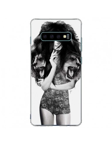 Coque Samsung S10 Plus Femme Lion - Jenny Liz Rome