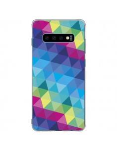 Coque Samsung S10 Plus Azteque Gheo Bleu - Javier Martinez