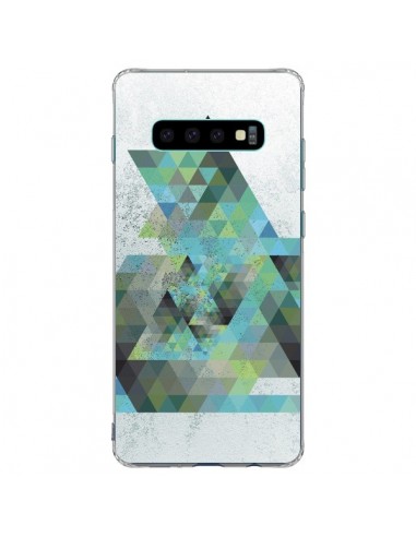 Coque Samsung S10 Plus Azteque Gheo Vert - Javier Martinez