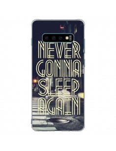 Coque Samsung S10 Plus Never Gonna Sleep New York City -...