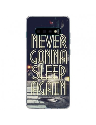 Coque Samsung S10 Plus Never Gonna Sleep New York City - Javier Martinez