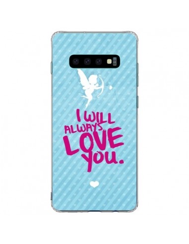 Coque Samsung S10 Plus I will always love you Cupidon - Javier Martinez