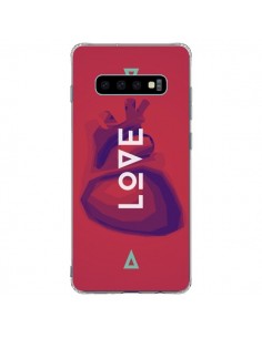 Coque Samsung S10 Plus Love Coeur Triangle Amour - Javier...