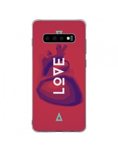 Coque Samsung S10 Plus Love Coeur Triangle Amour - Javier Martinez
