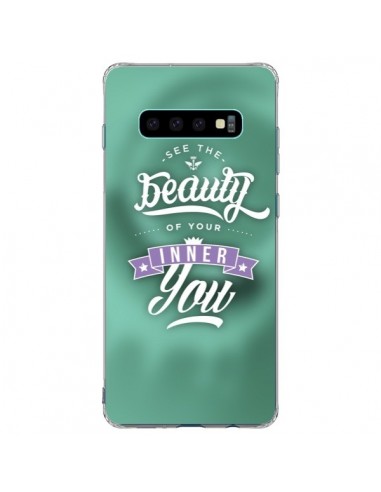 Coque Samsung S10 Plus Beauty Vert - Javier Martinez