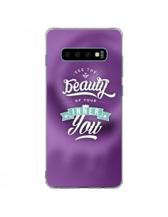 Coque Samsung S10 Plus Beauty Violet - Javier Martinez