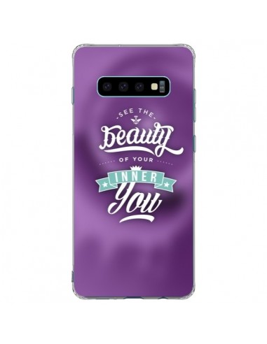 Coque Samsung S10 Plus Beauty Violet - Javier Martinez