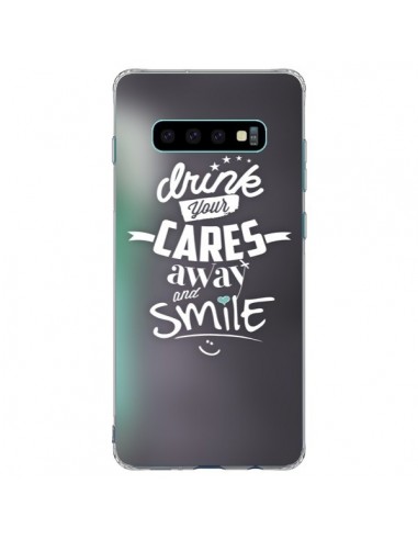 Coque Samsung S10 Plus Drink Gris - Javier Martinez