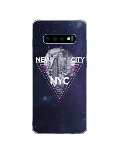 Coque Samsung S10 Plus New York City Triangle Rose - Javier Martinez