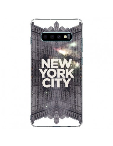 Coque Samsung S10 Plus New York City Gris - Javier Martinez