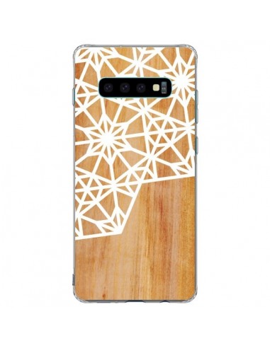 Coque Samsung S10 Plus Frozen Stars Etoile Bois Azteque Aztec Tribal - Jenny Mhairi