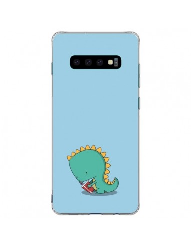 Coque Samsung S10 Plus Dino le Dinosaure - Jonathan Perez