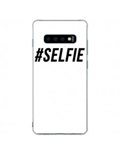 Coque Samsung S10 Plus Hashtag Selfie Noir Vertical -...